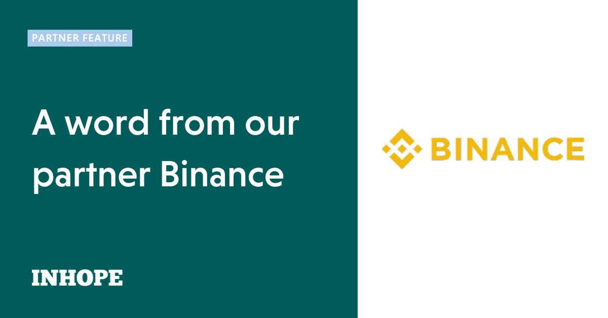 A word from our partner Binance