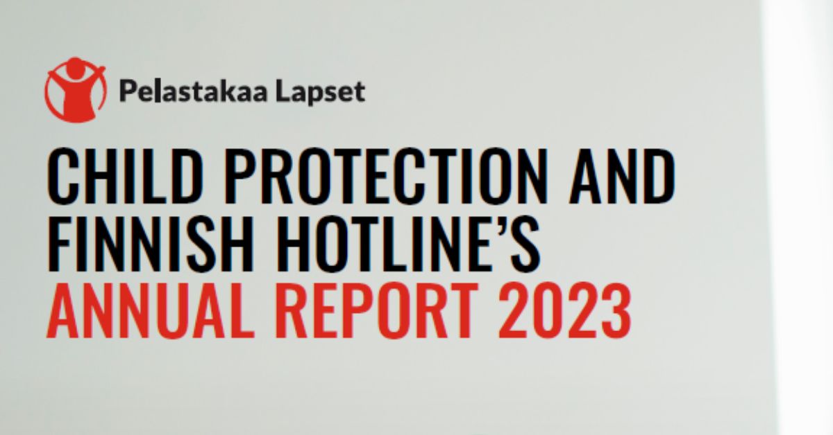 Finnish Hotline Publishes Annual Report 2023