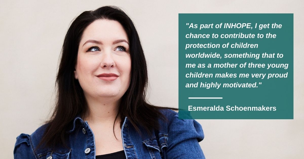 Meet Esmeralda, the INHOPE Marketing Communications Specialist