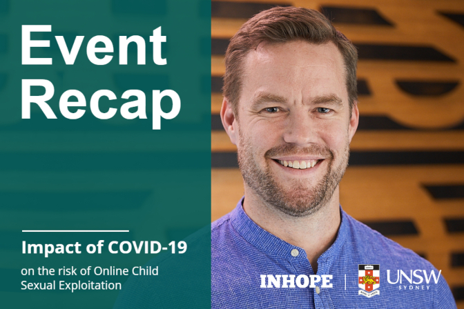 Online Child Sexual Exploitation during COVID-19 - Webinar Highlights