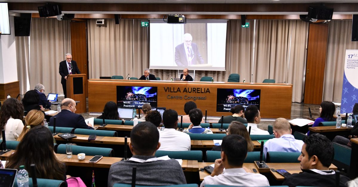 Telefono Azzurro at the International Training Seminar on Child & Adolescent Psychiatry Research