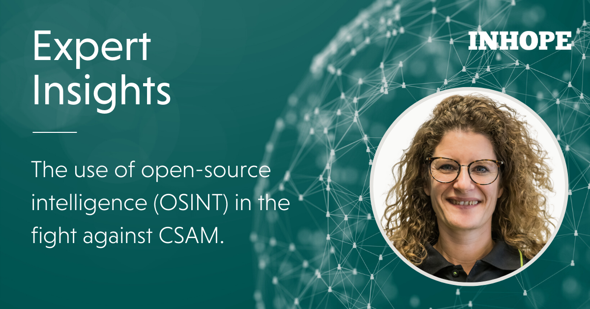 Webinar: The use of open-source intelligence (OSINT) in the fight against CSAM