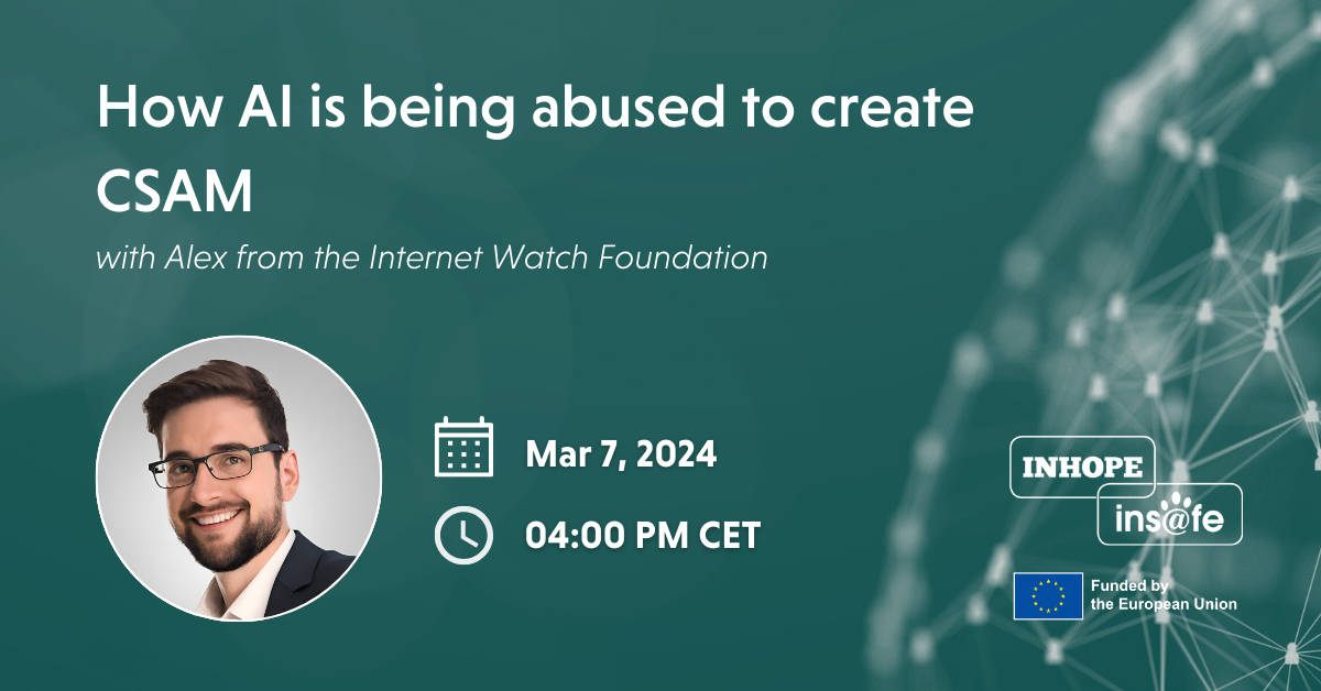 Webinar: How AI is being abused to create CSAM