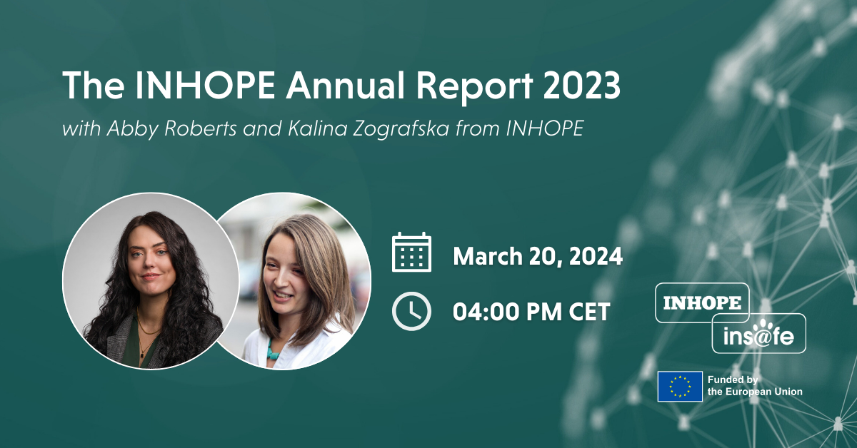 Webinar: The INHOPE Annual Report 2023