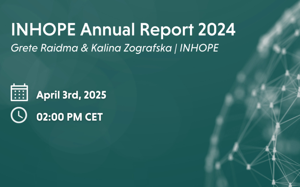 Webinar: The INHOPE Annual Report 2024