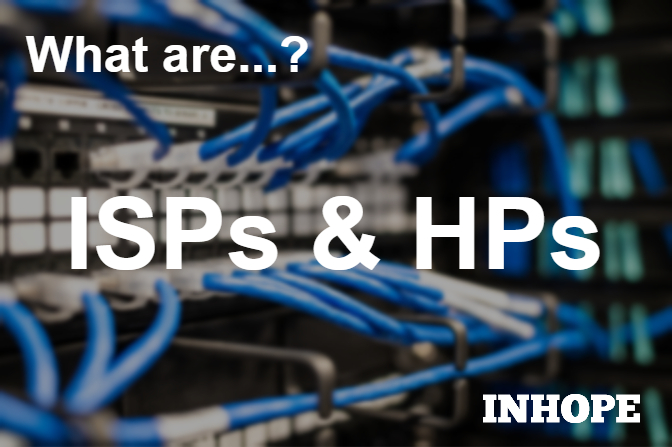 What is the difference between a Hosting Provider and an Internet Service Provider?